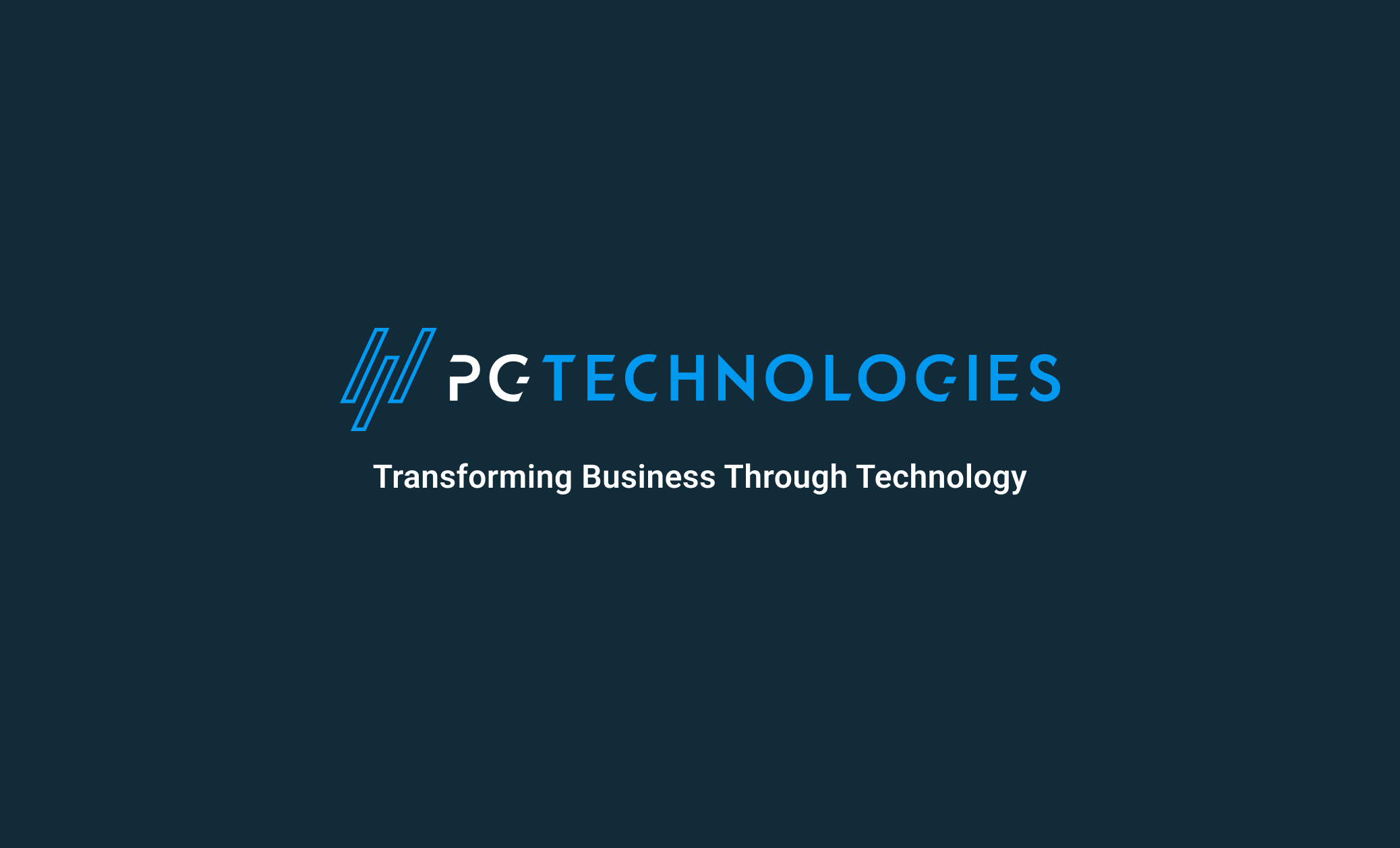 PG Technologies | Technology Consulting & Software Development London
